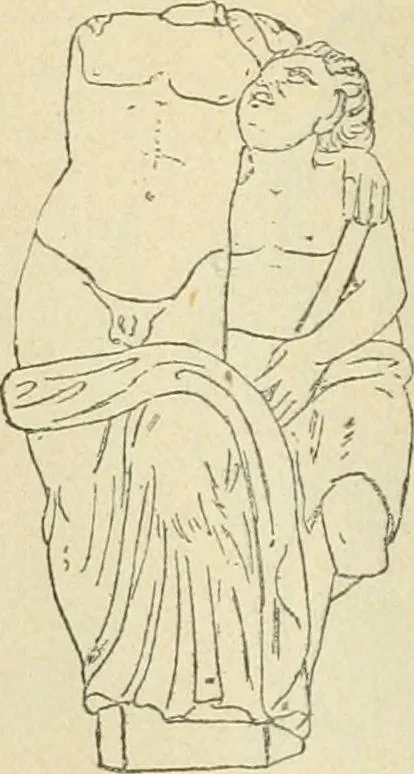 An illustration from Répertoire de la statuaire grecque et romaine, 1908, leaf 173