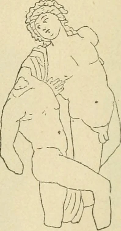 An illustration from Répertoire de la statuaire grecque et romaine, 1908, leaf 173