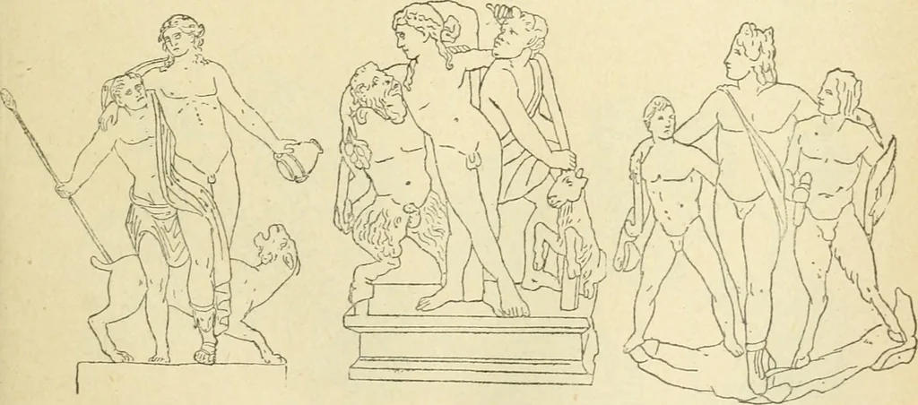 An illustration from Répertoire de la statuaire grecque et romaine, 1908, leaf 174