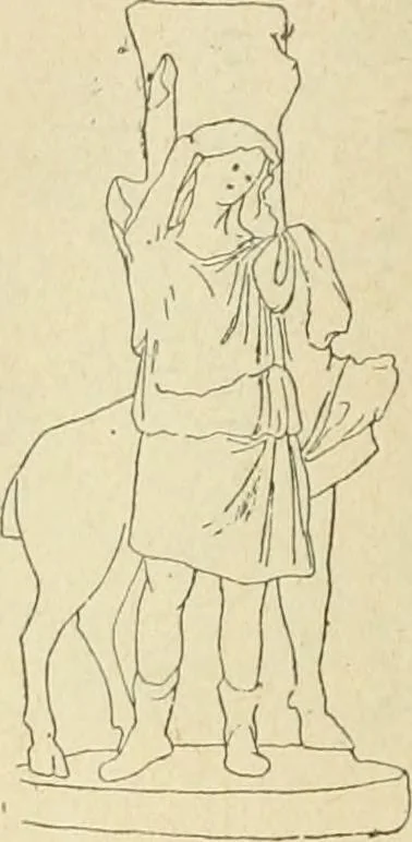 An illustration from Répertoire de la statuaire grecque et romaine, 1908, leaf 175
