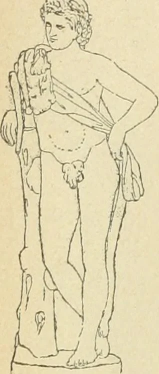 An illustration from Répertoire de la statuaire grecque et romaine, 1908, leaf 177
