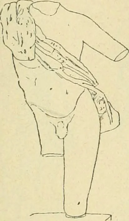 An illustration from Répertoire de la statuaire grecque et romaine, 1908, leaf 178