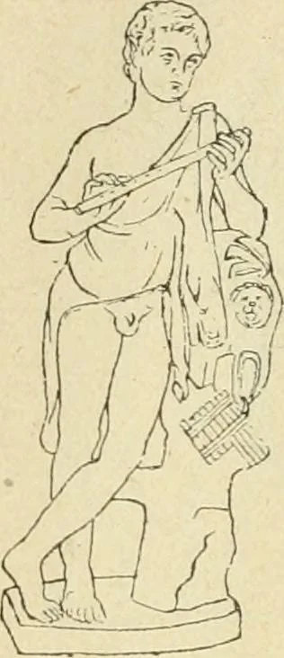 An illustration from Répertoire de la statuaire grecque et romaine, 1908, leaf 179
