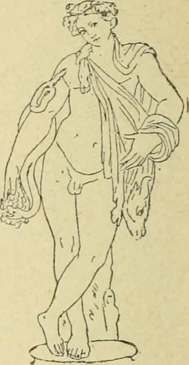 An illustration from Répertoire de la statuaire grecque et romaine, 1908, leaf 179