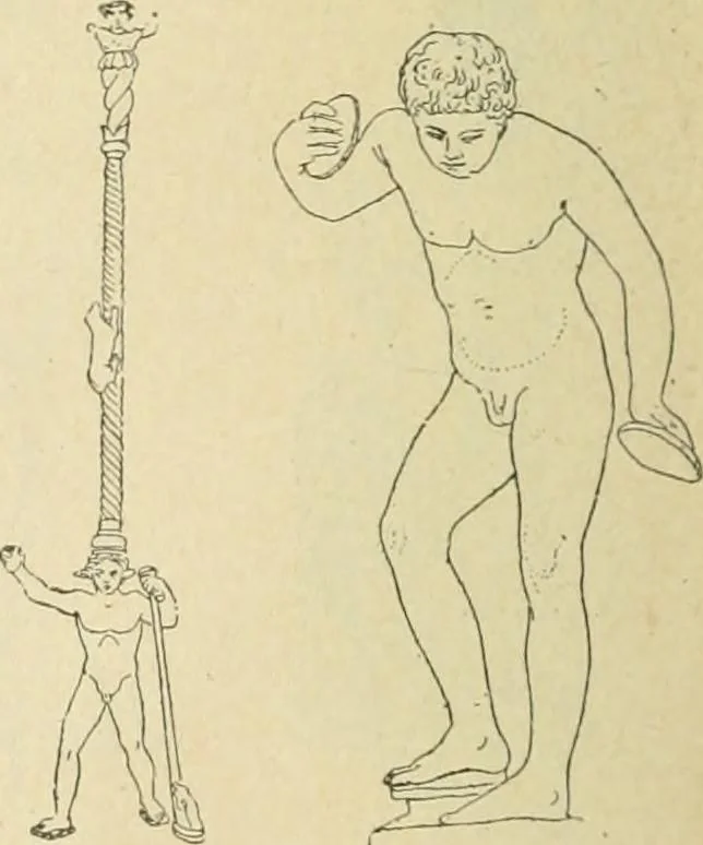 An illustration from Répertoire de la statuaire grecque et romaine, 1908, leaf 183