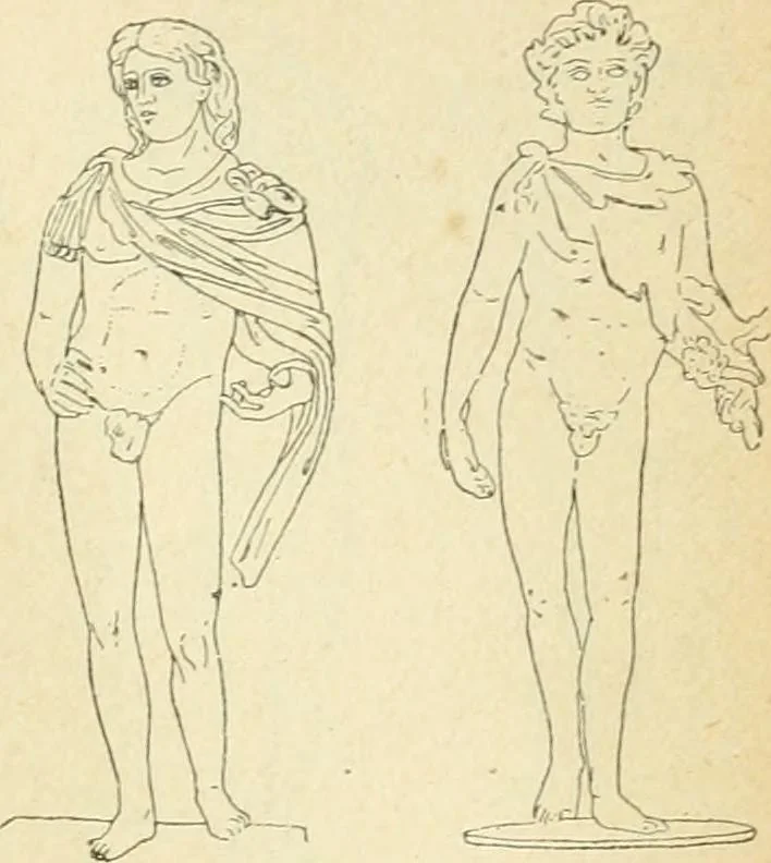 An illustration from Répertoire de la statuaire grecque et romaine, 1908, leaf 184