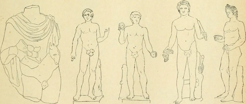 An illustration from Répertoire de la statuaire grecque et romaine, 1908, leaf 184