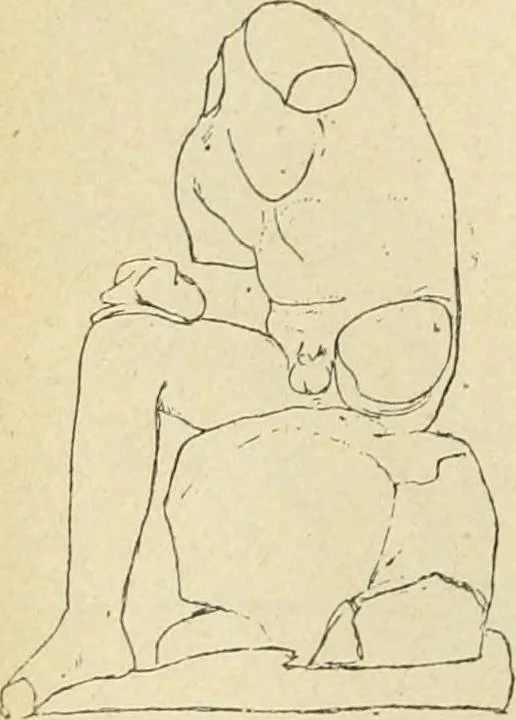 An illustration from Répertoire de la statuaire grecque et romaine, 1908, leaf 187