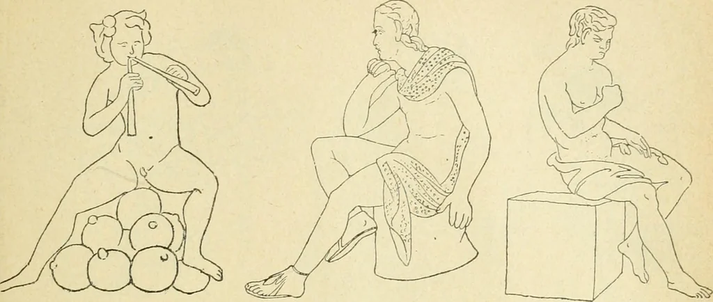 An illustration from Répertoire de la statuaire grecque et romaine, 1908, leaf 188
