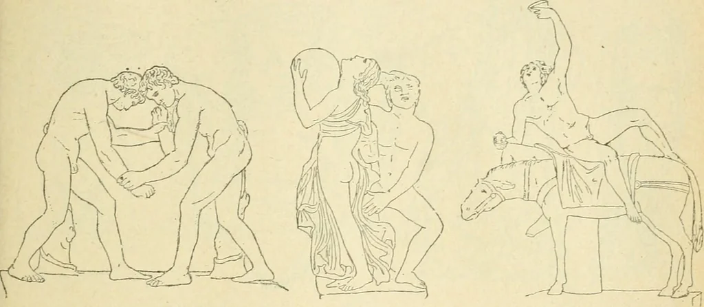 An illustration from Répertoire de la statuaire grecque et romaine, 1908, leaf 190