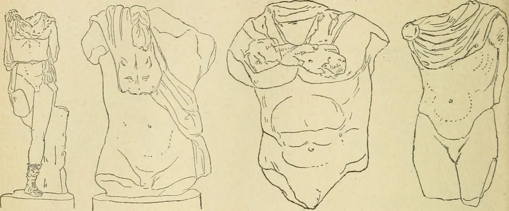 An illustration from Répertoire de la statuaire grecque et romaine, 1908, leaf 191