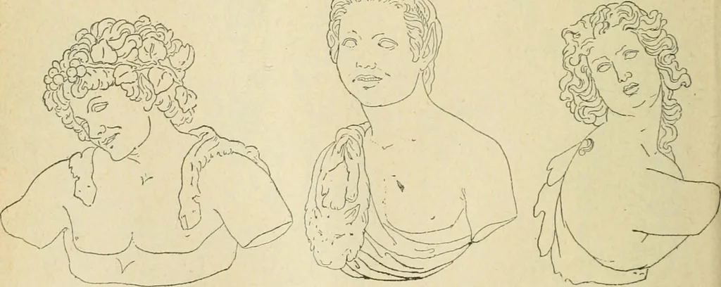 An illustration from Répertoire de la statuaire grecque et romaine, 1908, leaf 191