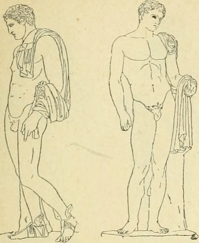 An illustration from Répertoire de la statuaire grecque et romaine, 1908, leaf 192