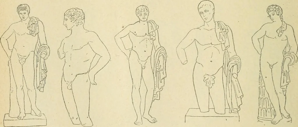 An illustration from Répertoire de la statuaire grecque et romaine, 1908, leaf 193