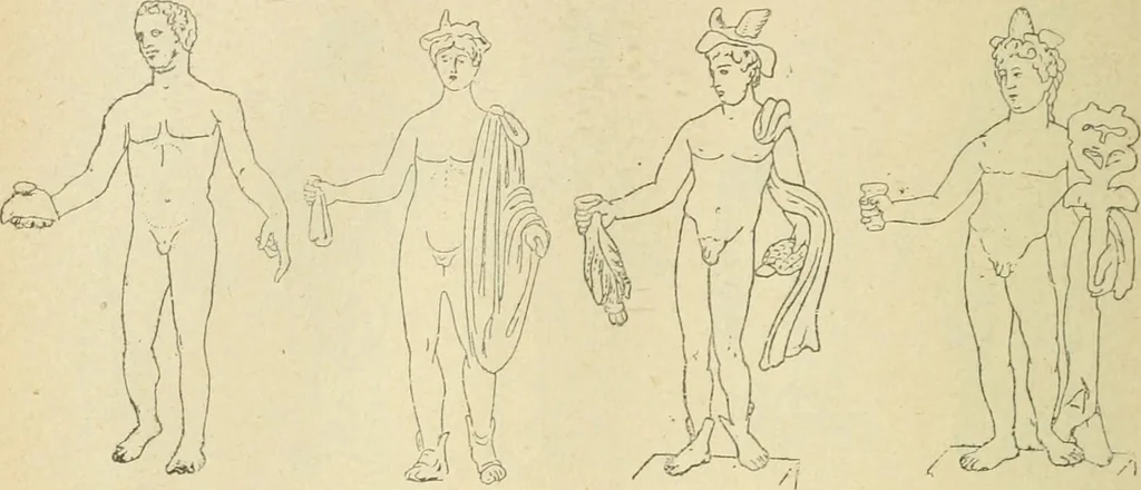 An illustration from Répertoire de la statuaire grecque et romaine, 1908, leaf 197