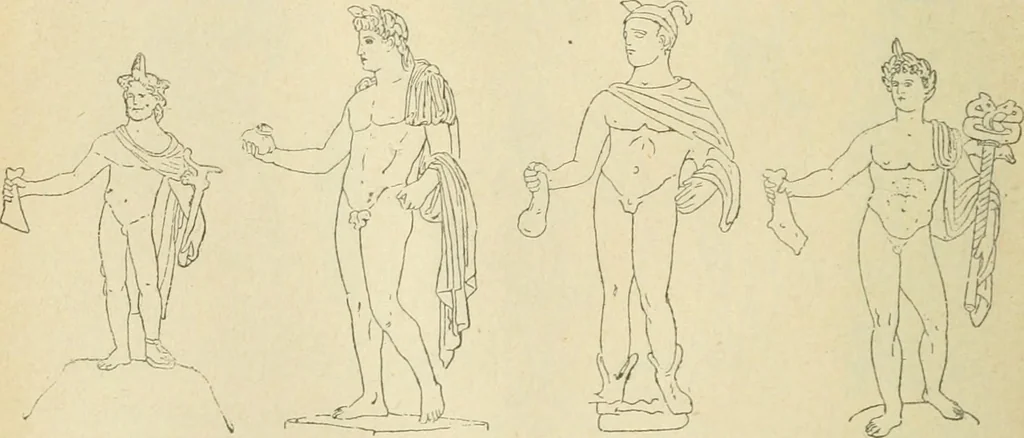 An illustration from Répertoire de la statuaire grecque et romaine, 1908, leaf 197