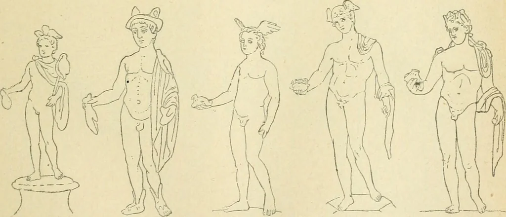 An illustration from Répertoire de la statuaire grecque et romaine, 1908, leaf 198