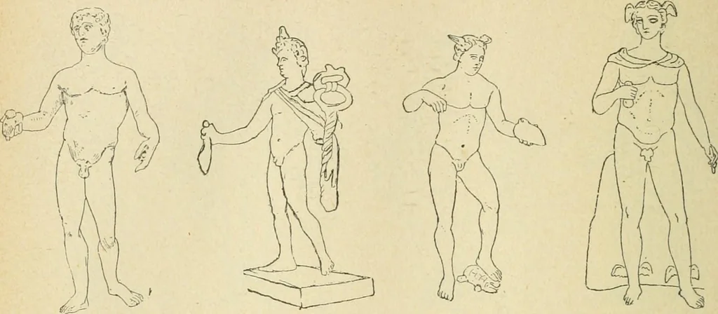 An illustration from Répertoire de la statuaire grecque et romaine, 1908, leaf 199