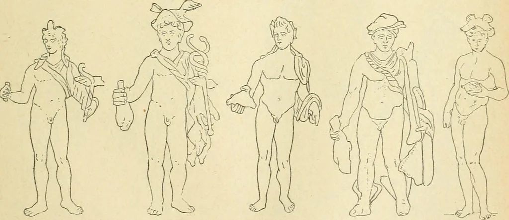 An illustration from Répertoire de la statuaire grecque et romaine, 1908, leaf 200