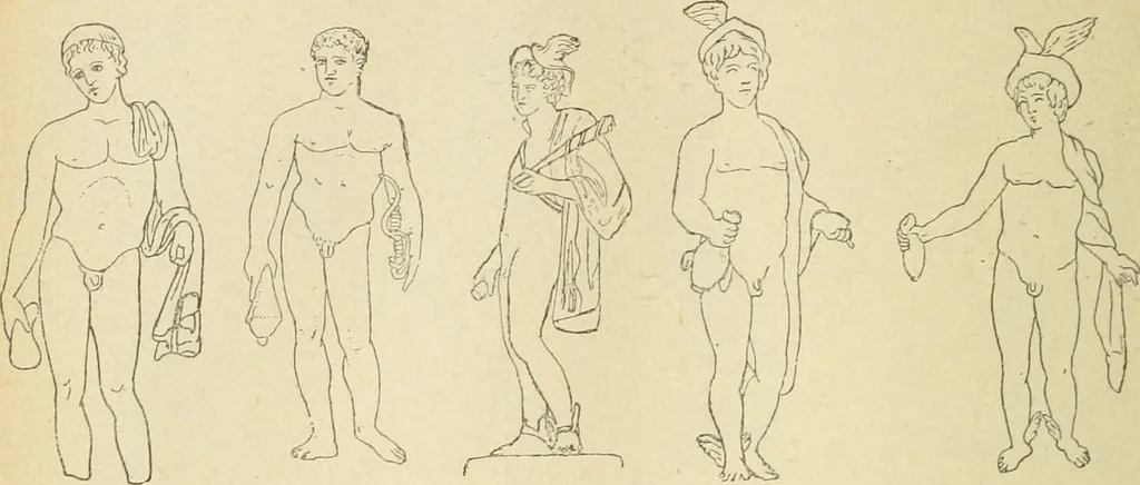 An illustration from Répertoire de la statuaire grecque et romaine, 1908, leaf 201