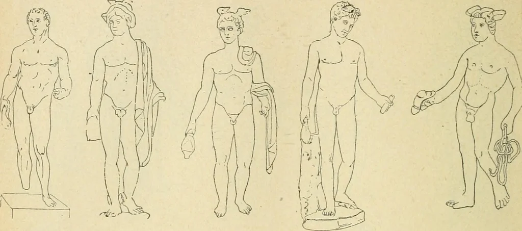 An illustration from Répertoire de la statuaire grecque et romaine, 1908, leaf 203