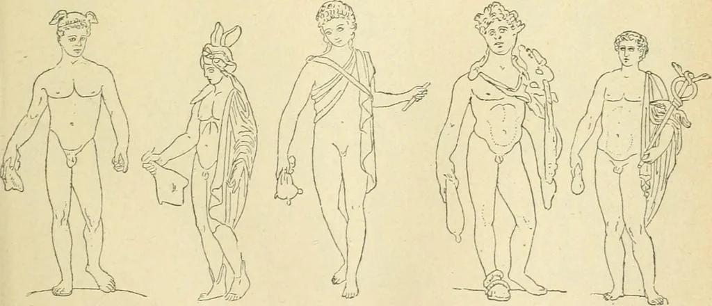 An illustration from Répertoire de la statuaire grecque et romaine, 1908, leaf 204