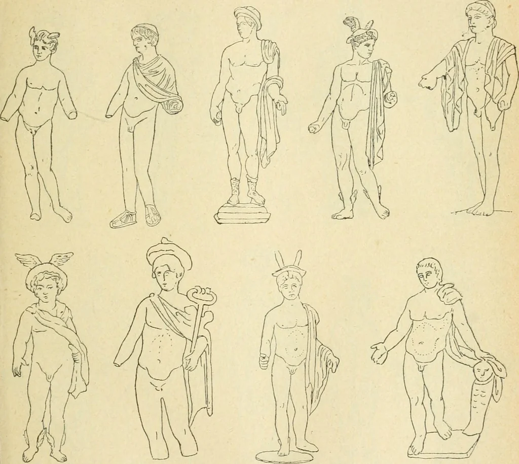 An illustration from Répertoire de la statuaire grecque et romaine, 1908, leaf 206