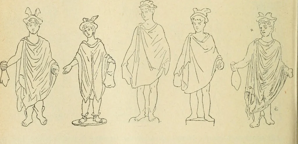 An illustration from Répertoire de la statuaire grecque et romaine, 1908, leaf 207