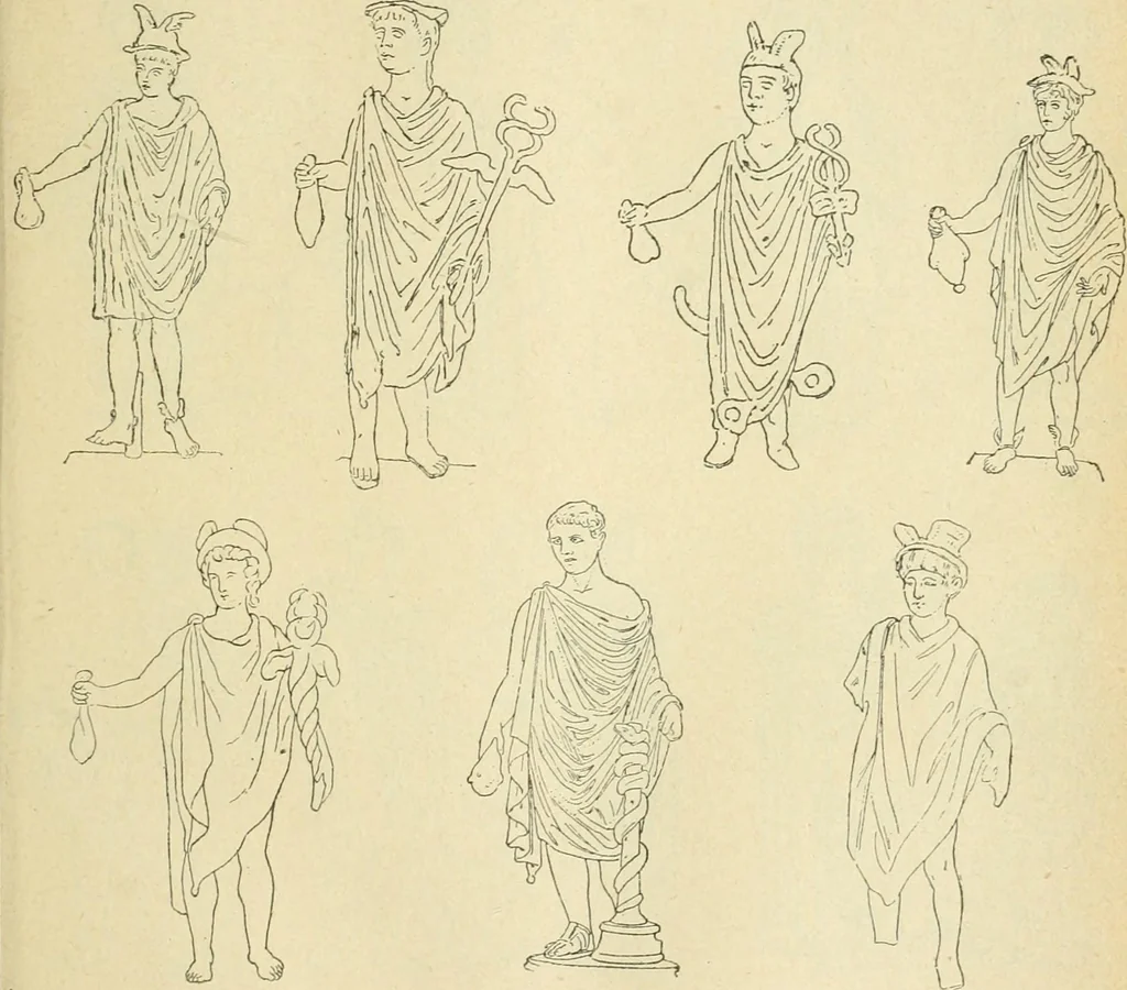 An illustration from Répertoire de la statuaire grecque et romaine, 1908, leaf 208