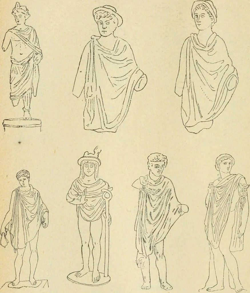 An illustration from Répertoire de la statuaire grecque et romaine, 1908, leaf 209