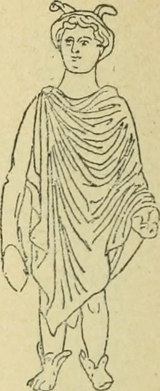 An illustration from Répertoire de la statuaire grecque et romaine, 1908, leaf 209