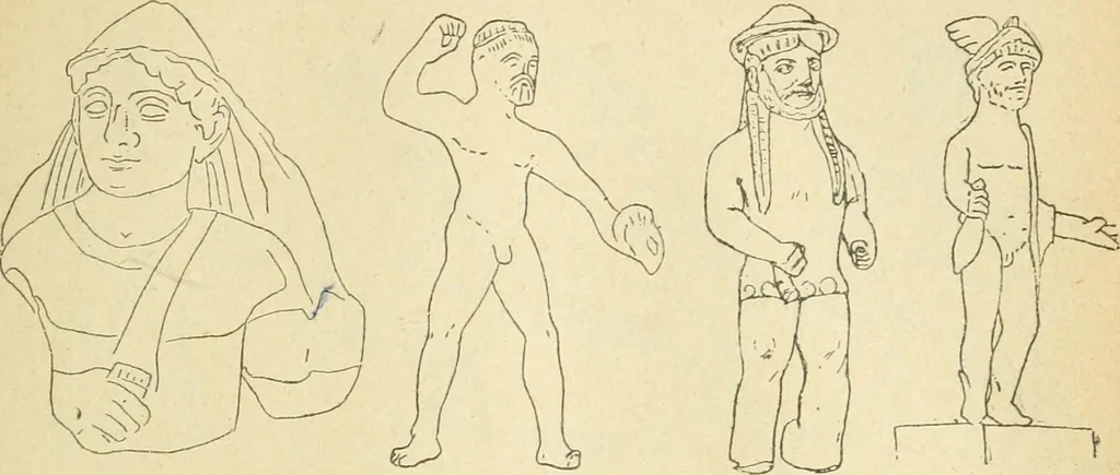 An illustration from Répertoire de la statuaire grecque et romaine, 1908, leaf 210