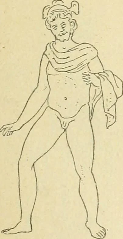 An illustration from Répertoire de la statuaire grecque et romaine, 1908, leaf 210