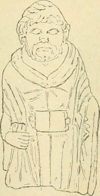 An illustration from Répertoire de la statuaire grecque et romaine, 1908, leaf 210