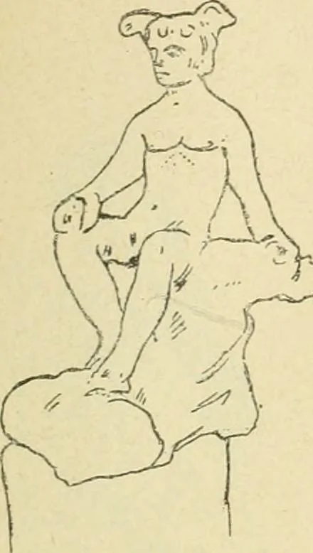 An illustration from Répertoire de la statuaire grecque et romaine, 1908, leaf 212