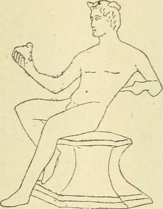 An illustration from Répertoire de la statuaire grecque et romaine, 1908, leaf 212