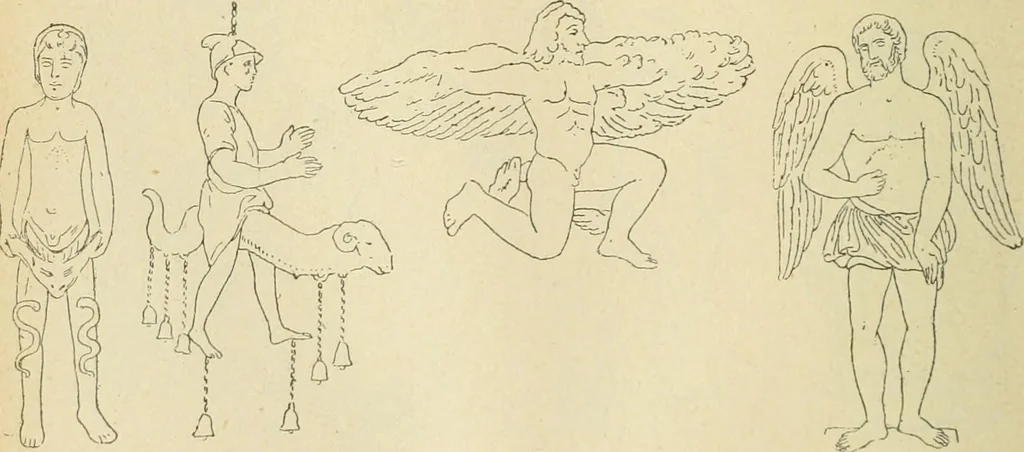 An illustration from Répertoire de la statuaire grecque et romaine, 1908, leaf 215