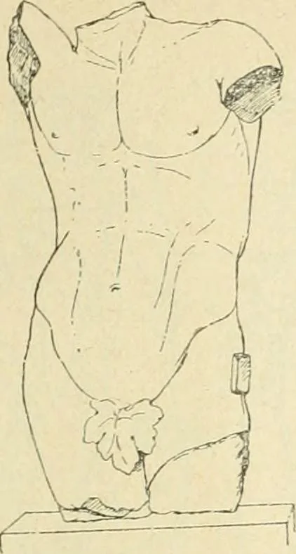 An illustration from Répertoire de la statuaire grecque et romaine, 1908, leaf 216