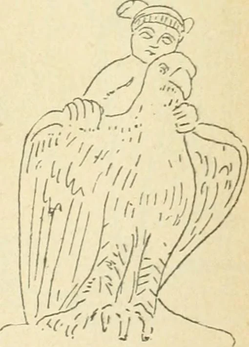 An illustration from Répertoire de la statuaire grecque et romaine, 1908, leaf 218