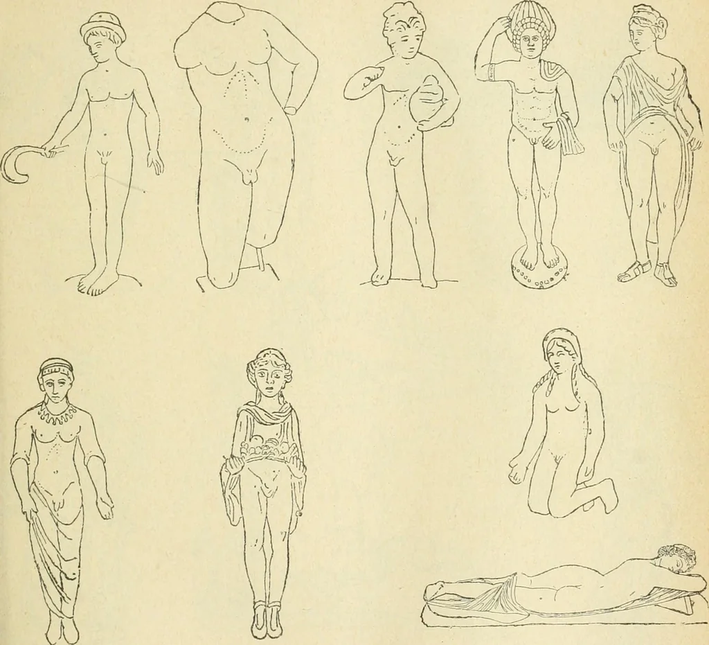 An illustration from Répertoire de la statuaire grecque et romaine, 1908, leaf 220