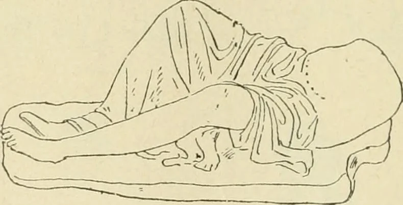 An illustration from Répertoire de la statuaire grecque et romaine, 1908, leaf 221