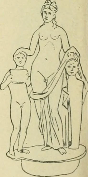 An illustration from Répertoire de la statuaire grecque et romaine, 1908, leaf 221