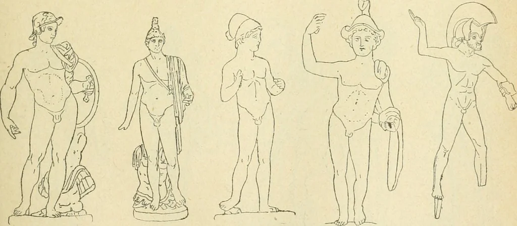 An illustration from Répertoire de la statuaire grecque et romaine, 1908, leaf 222