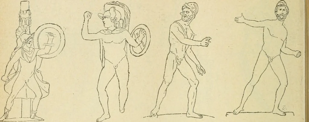 An illustration from Répertoire de la statuaire grecque et romaine, 1908, leaf 223