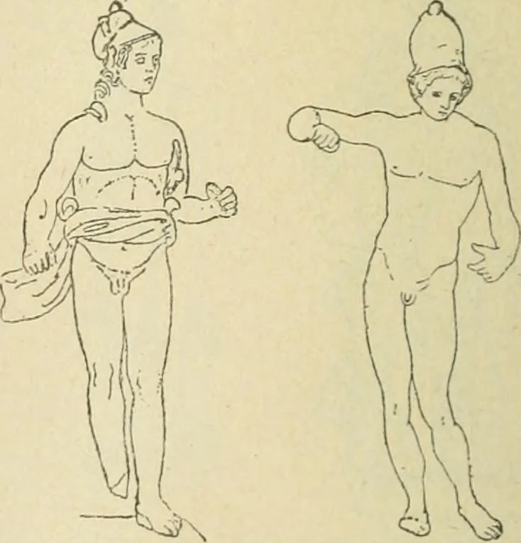An illustration from Répertoire de la statuaire grecque et romaine, 1908, leaf 223