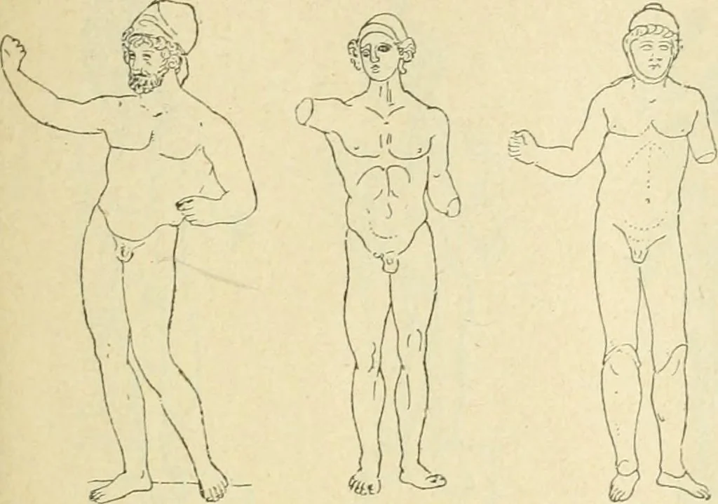 An illustration from Répertoire de la statuaire grecque et romaine, 1908, leaf 224