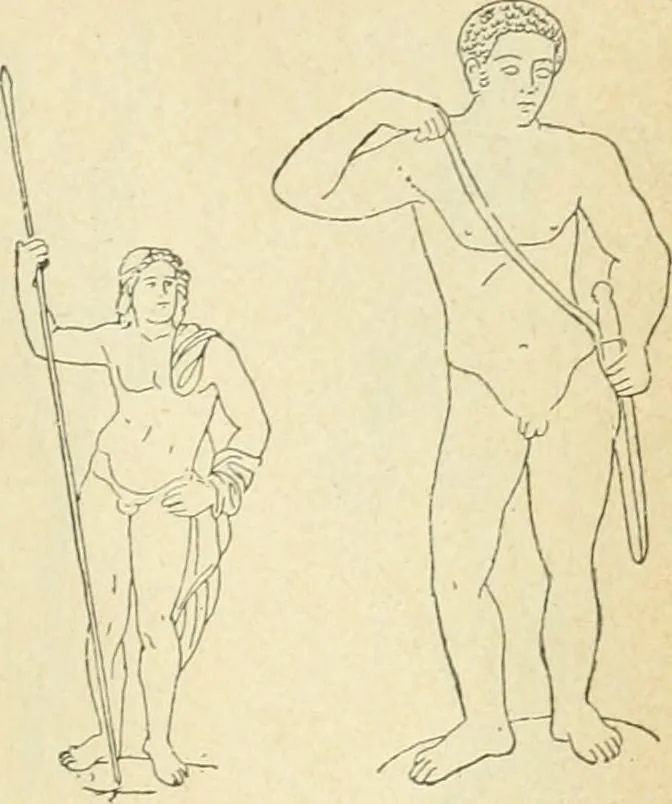 An illustration from Répertoire de la statuaire grecque et romaine, 1908, leaf 224