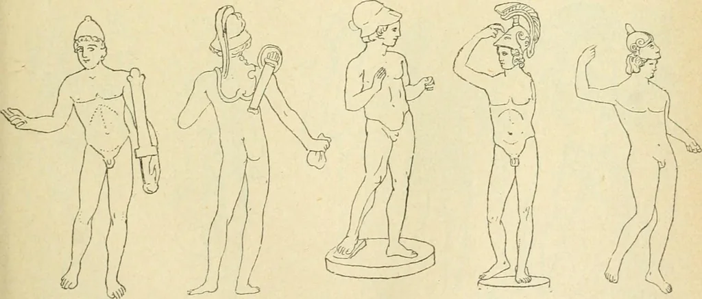 An illustration from Répertoire de la statuaire grecque et romaine, 1908, leaf 224