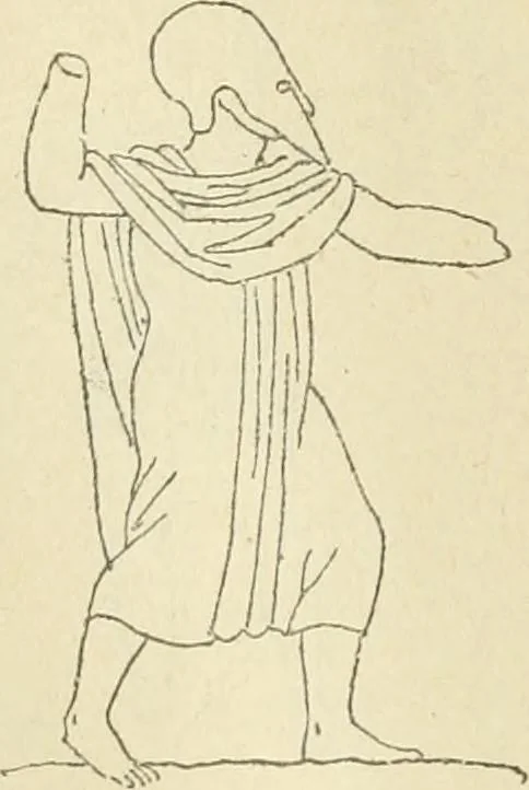 An illustration from Répertoire de la statuaire grecque et romaine, 1908, leaf 227