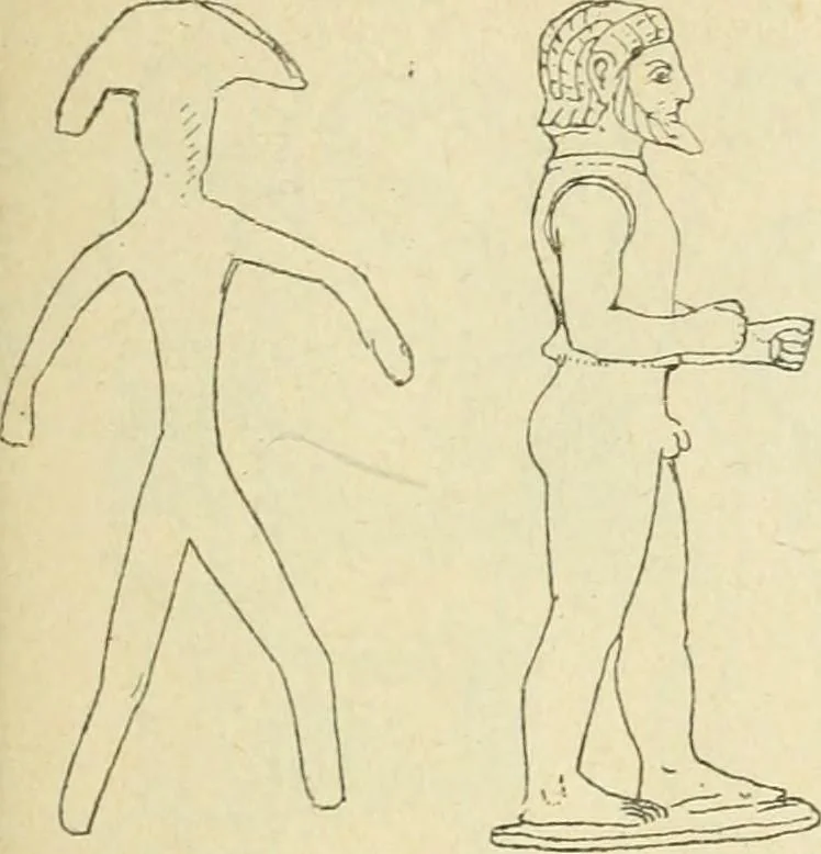 An illustration from Répertoire de la statuaire grecque et romaine, 1908, leaf 228